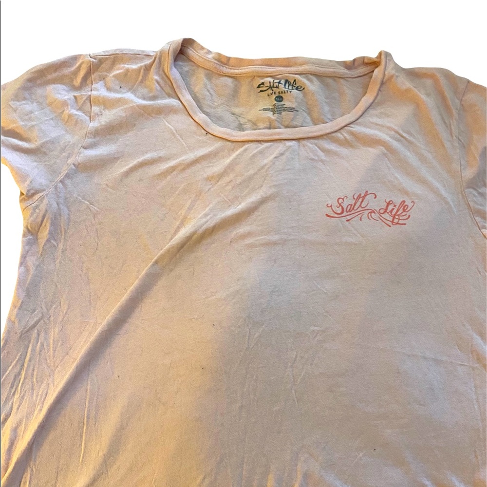 Salt Life Baby Doll Tee Ladies XL